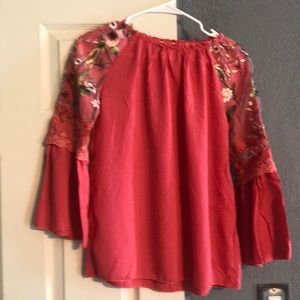 Never been worn. Watermelon top.